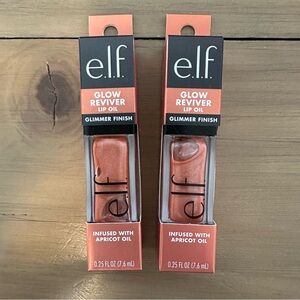 e.l.f. Glow Reviver Lip Oil Glimmer - Super Natural (x2)
